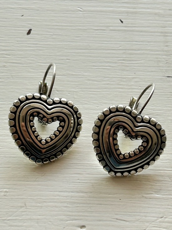 Brighton Jewelry - Brighton Heart Leverback Earrings